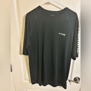 Columbia Black Men's performance t large 3/4 sleeve